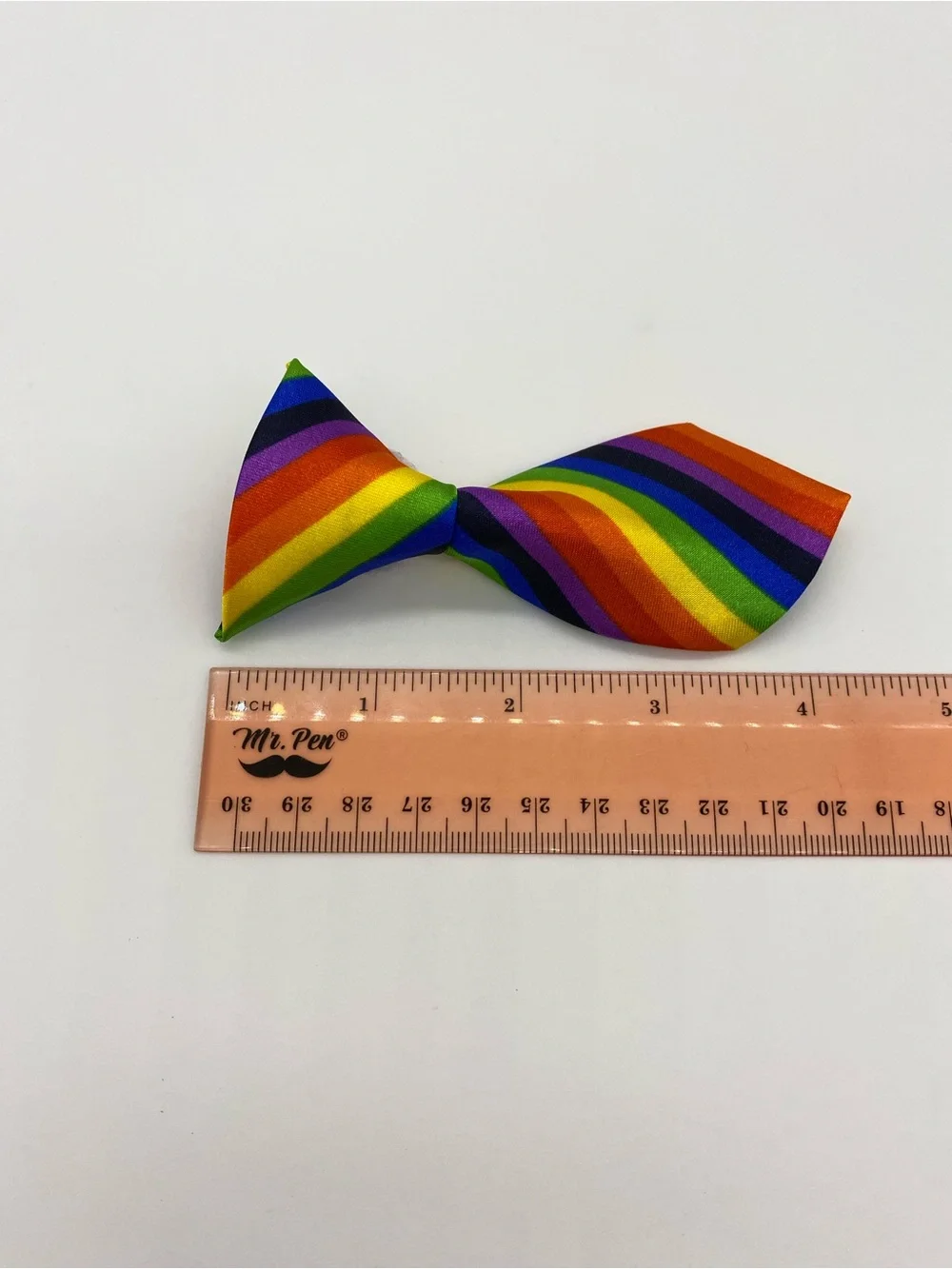 Pet Rainbow Neck Tie Fashion Accessory for Dogs and Cats